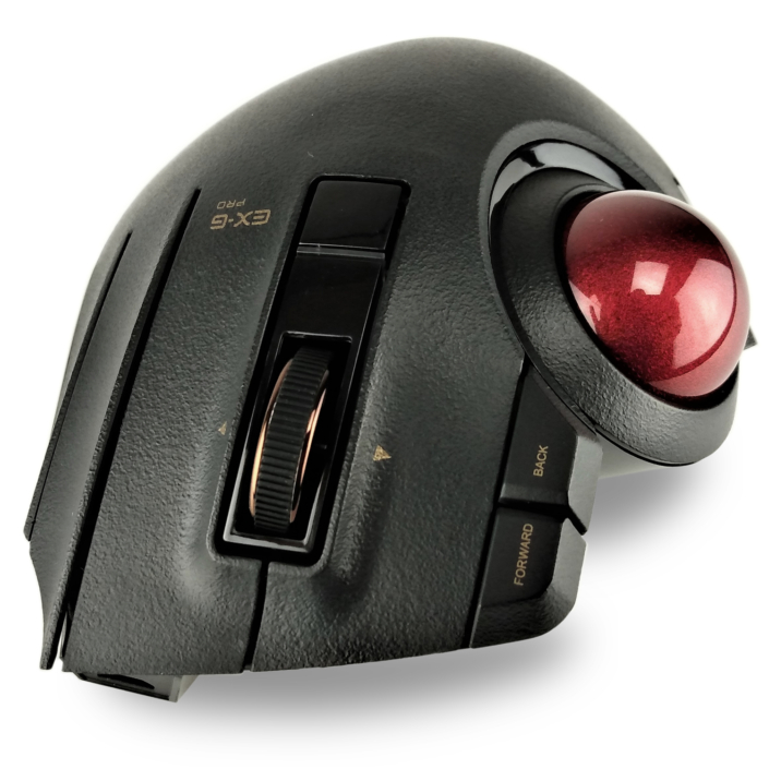 Wired/Wireless/Bluetooth ThumbOperated Trackball “EXG PRO” US