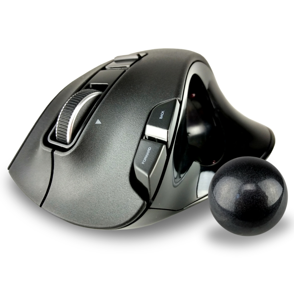 Wireless Thumb Operated Trackball Mouse “ex G” Elecom Us
