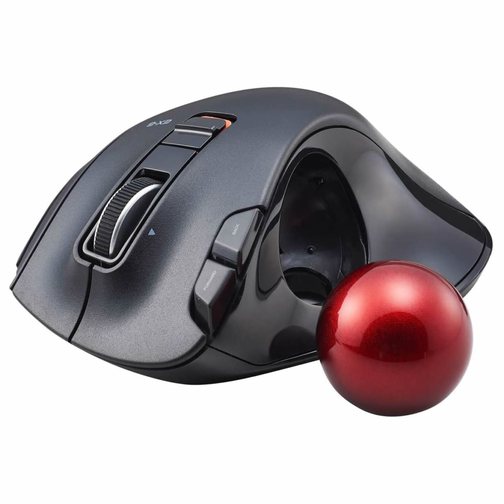 Wireless Thumb-Operated Trackball Mouse – ELECOM US