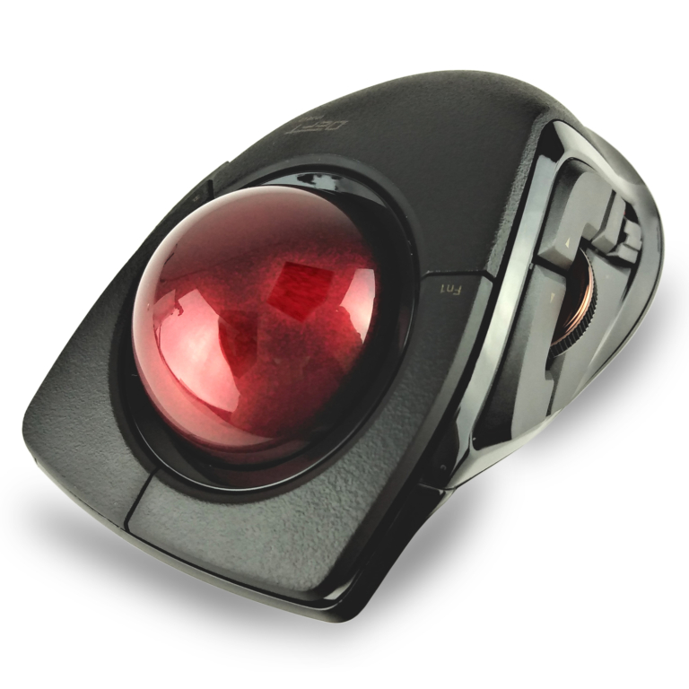 Wired/Wireless/Bluetooth FingerOperated Trackball Mouse “DEFT Pro” US